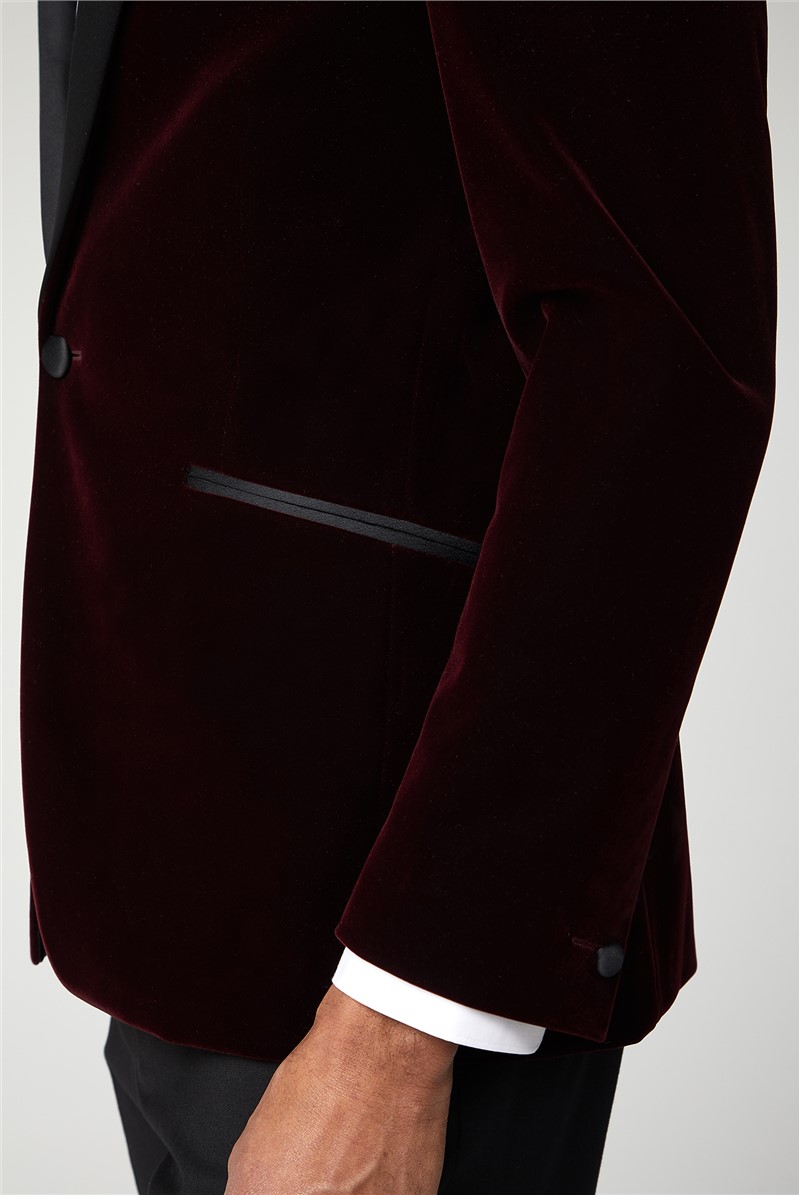  Merlot Velvet Dresswear Jacket