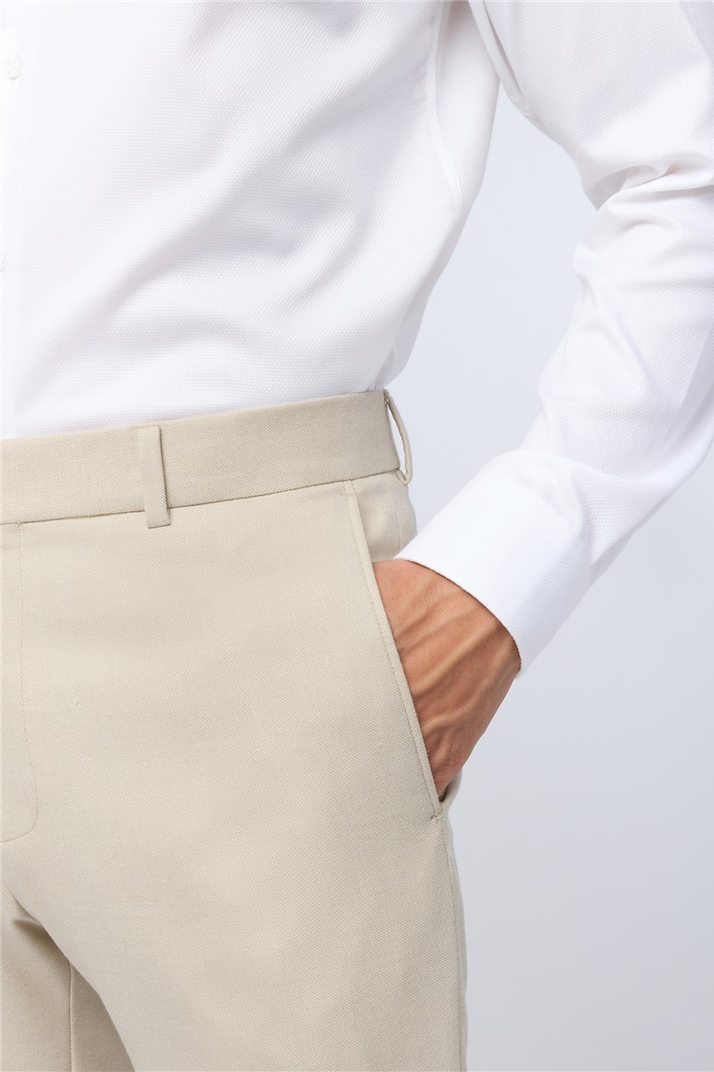  Slim Fit Blake Ecru Suit