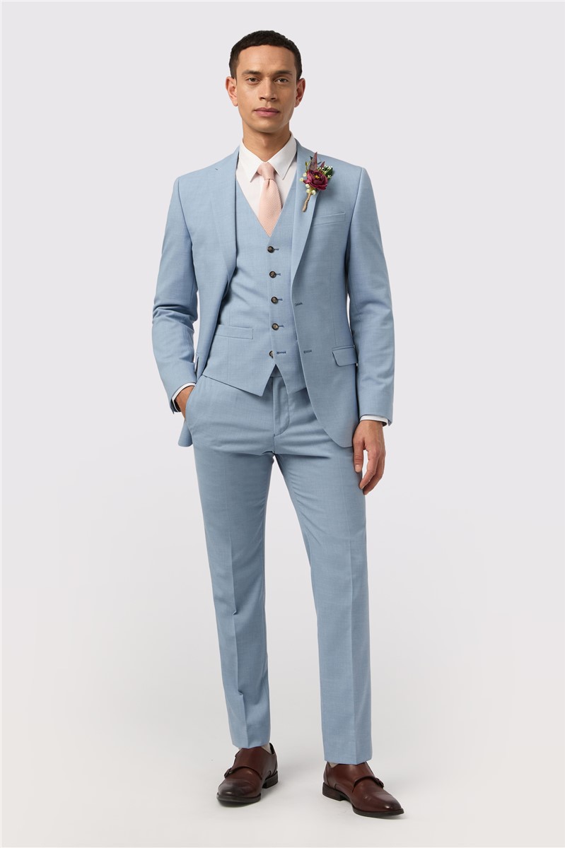  Slim Fit Montrose Cloud Blue Trouser