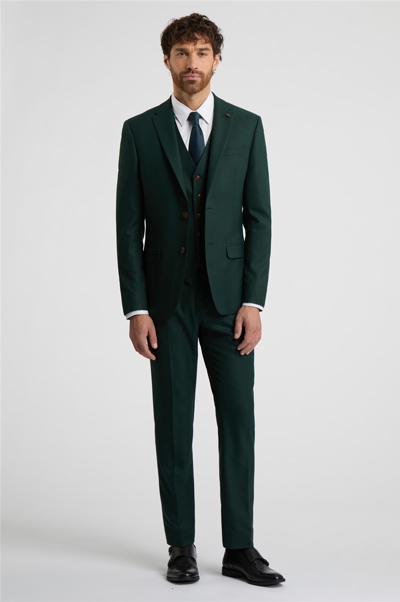  Slim Fit Deep Green Suit