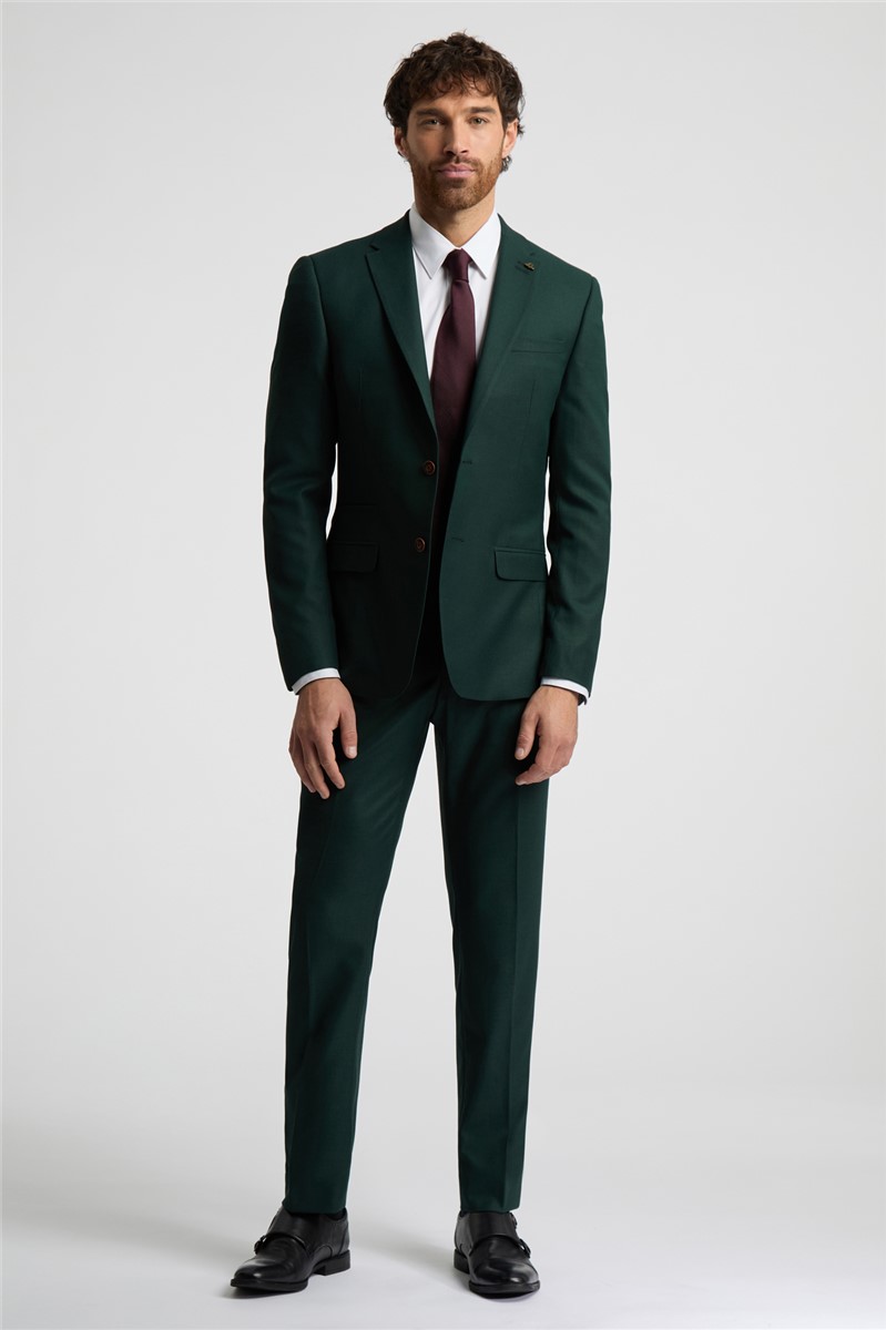  Slim Fit Deep Green Suit