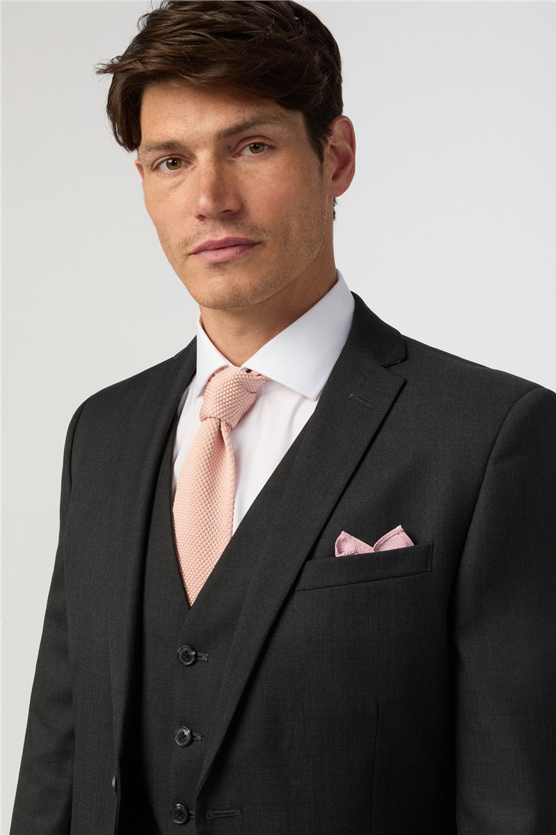  Slim Fit Charcoal Trousers