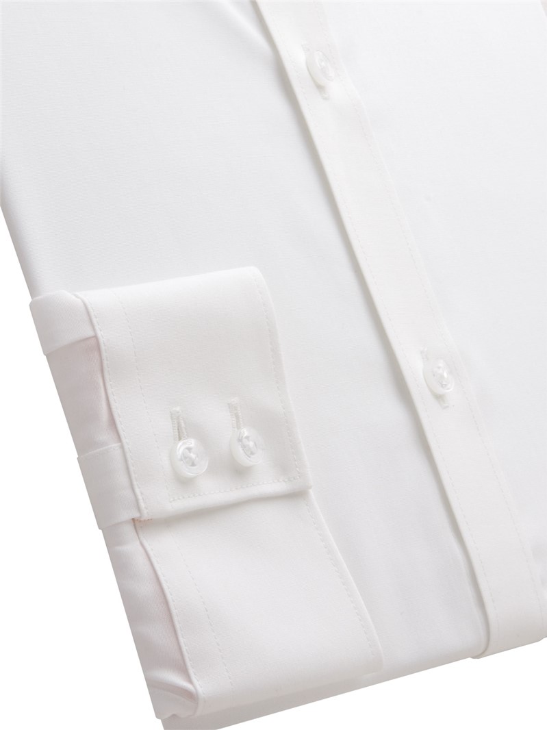 Ben Sherman White Button Down Collar Shirt