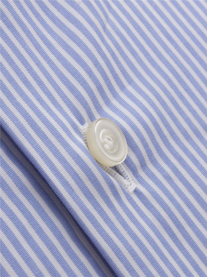 Cerruti 1881 Cerruti 1881 Pale Blue Stripe Shirt