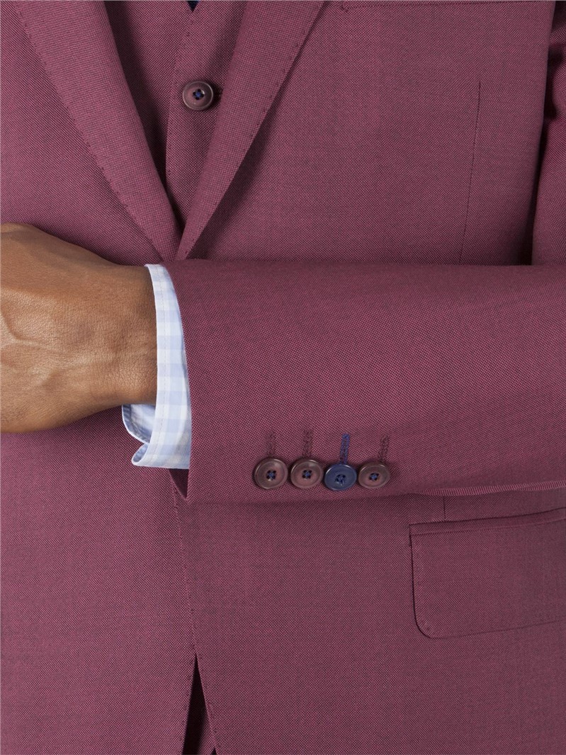  Raspberry Tailored Fit Suit