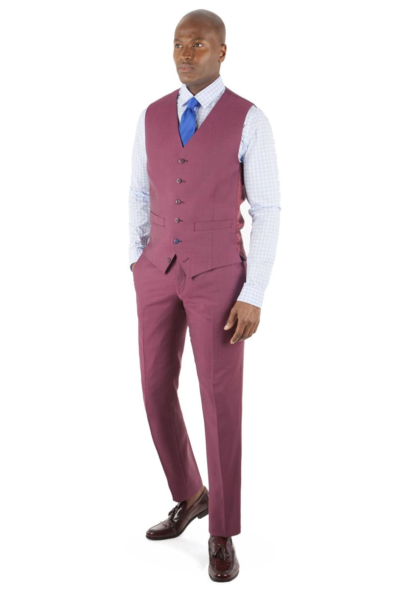  Raspberry Waistcoat