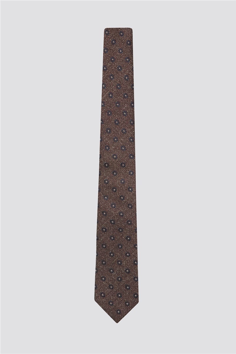  Berry Texture Flower Tie