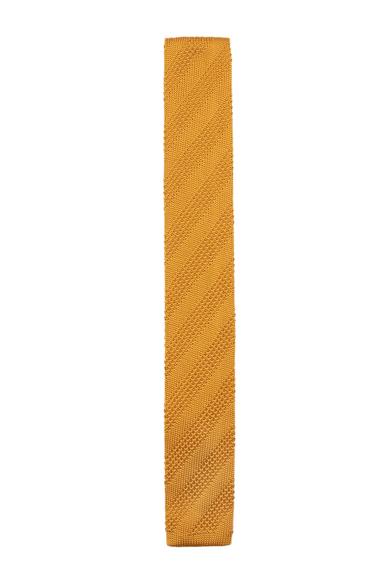  Gold Knitted Tie