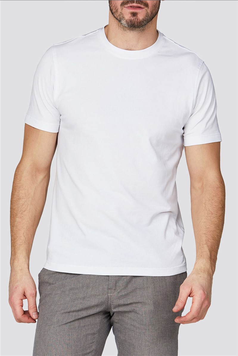 ESSENTIAL STRETCH COMFORT CREWNECK TEE