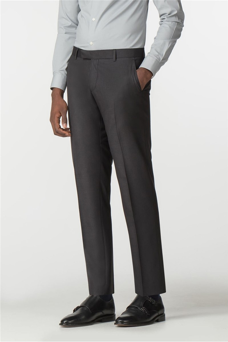 Limehaus Graphite Twill Slim Fit Trouser