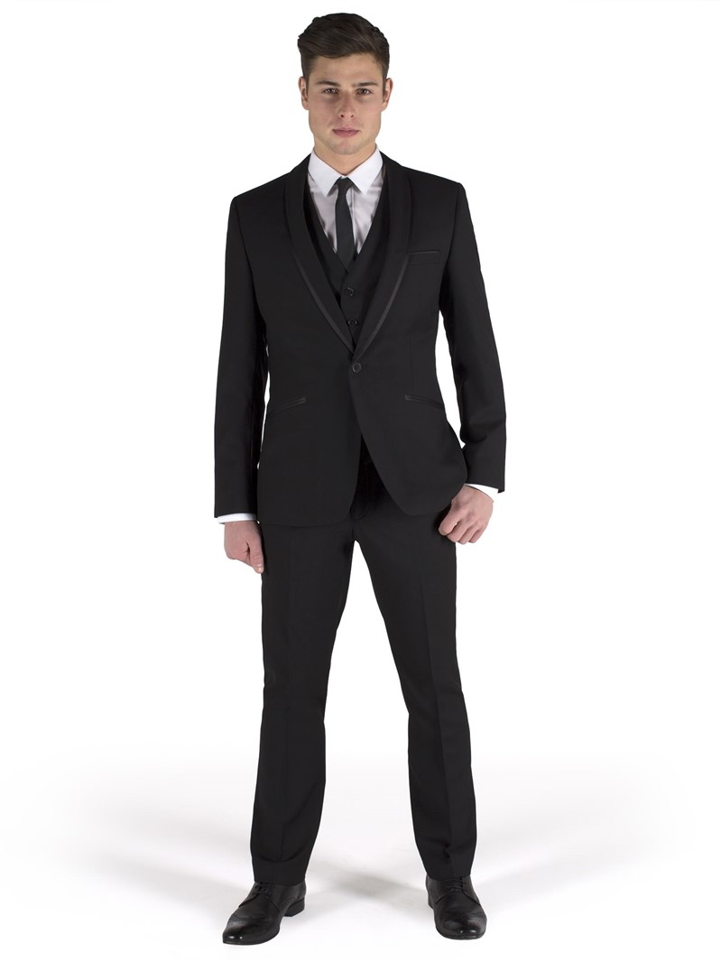 Limehaus Shawl Collar Black Dinner Jacket