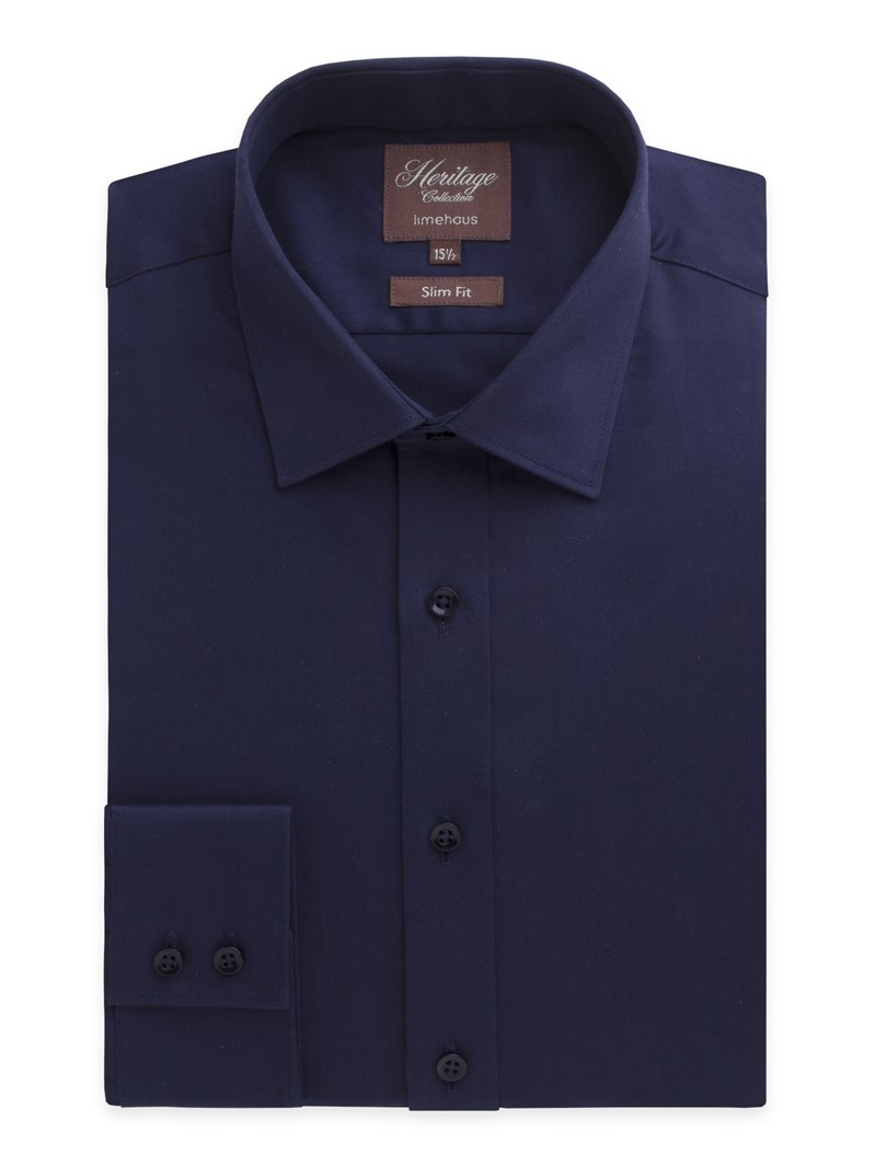 Limehaus Plain Navy Shirt