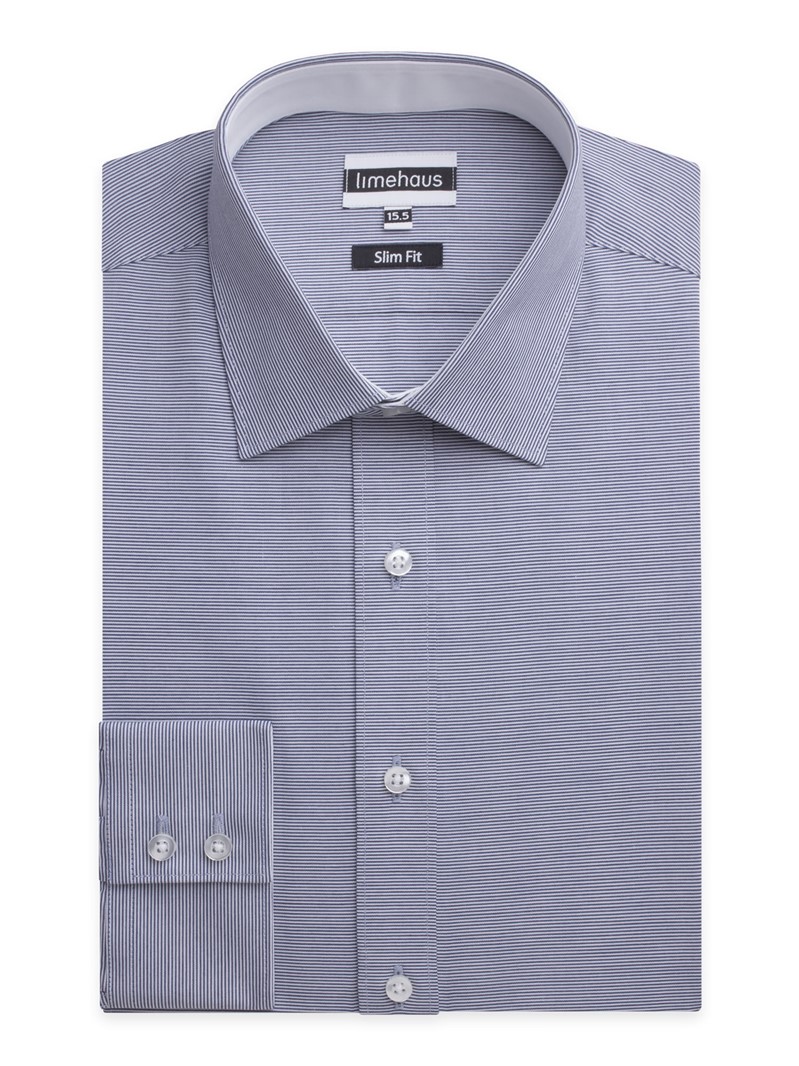 Limehaus Navy Horizontal Stripe Shirt