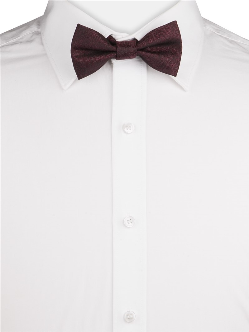  Mulberry Mottled Bow Tie