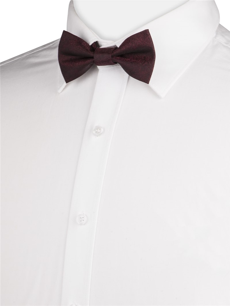  Mulberry Mottled Bow Tie