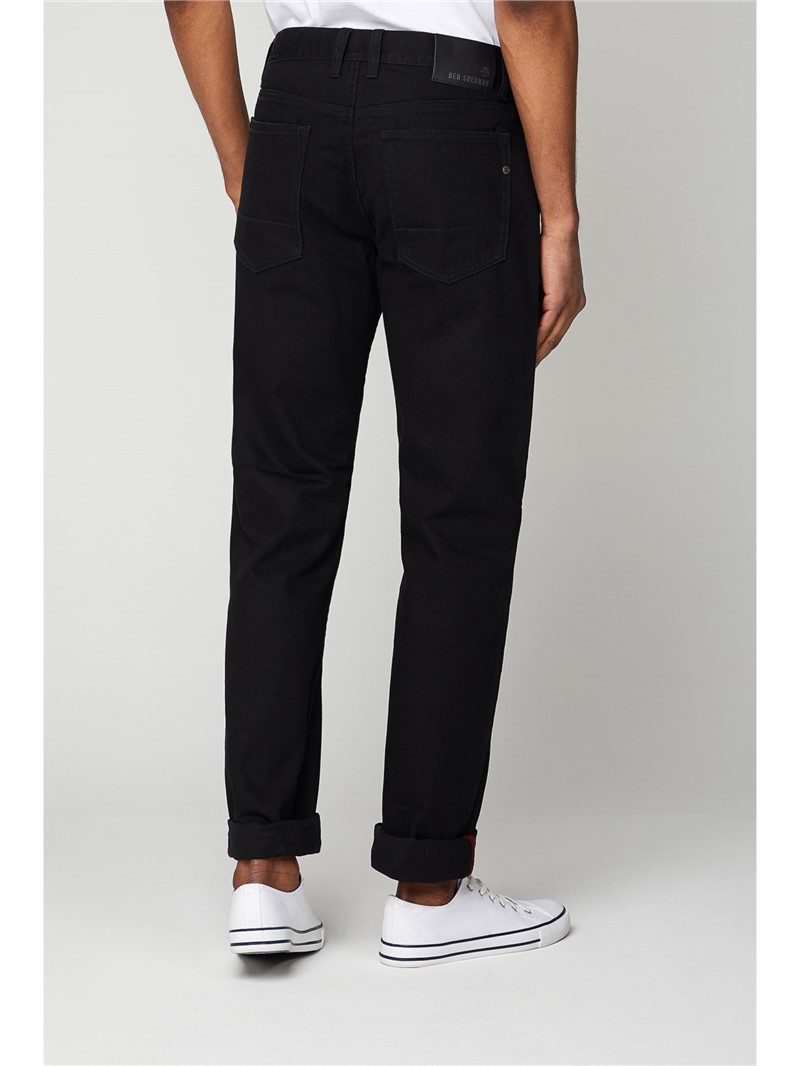 Ben Sherman Slim Fit Black Jeans