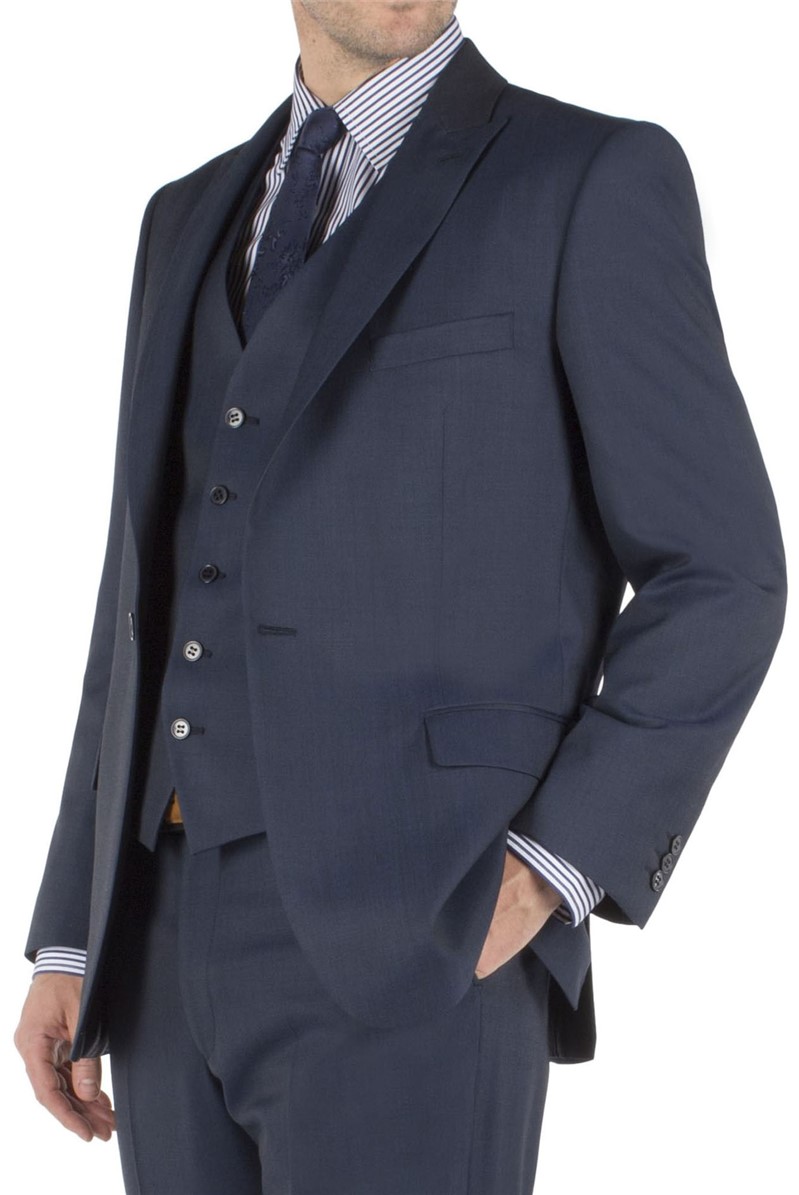 Pierre cardin pierre cardin blue tonic suit