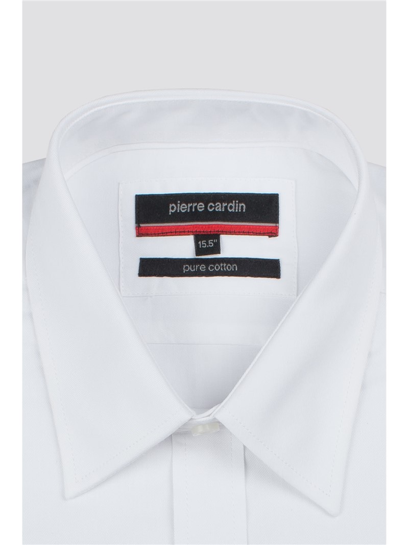 Pierre Cardin White Twill Shirt