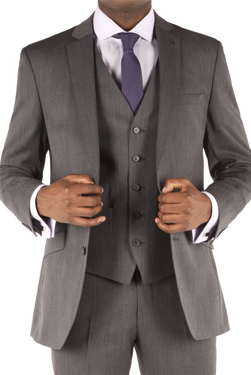 Racing Green Herringbone Tailored Performance Suit