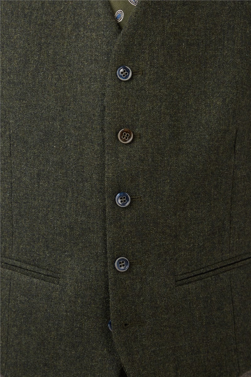  GREEN PLAIN WAISTCOAT