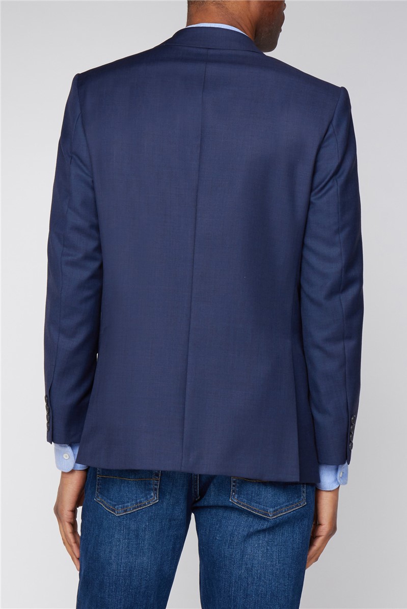  Tailored Fit Ink Blue Jacket