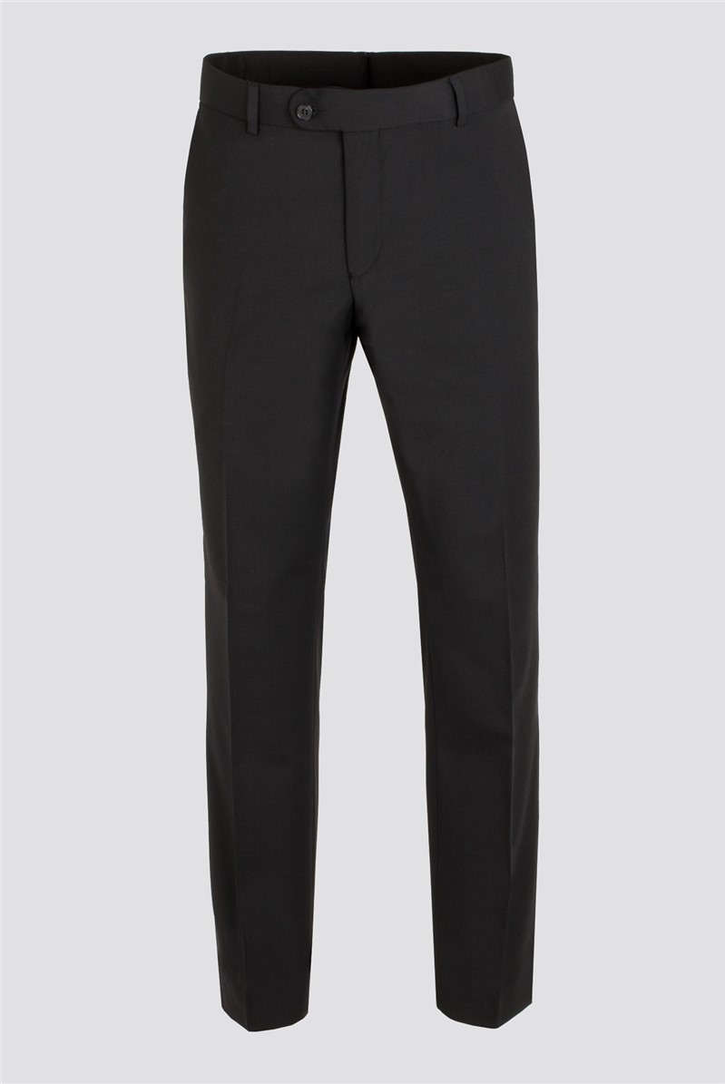 Scott By The Label Regular Fit Black Trousers