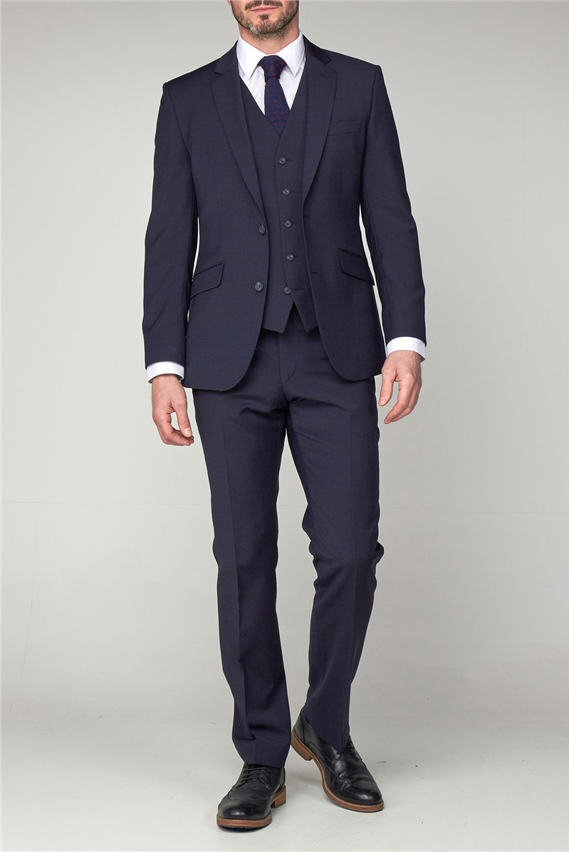  Navy Waistcoat