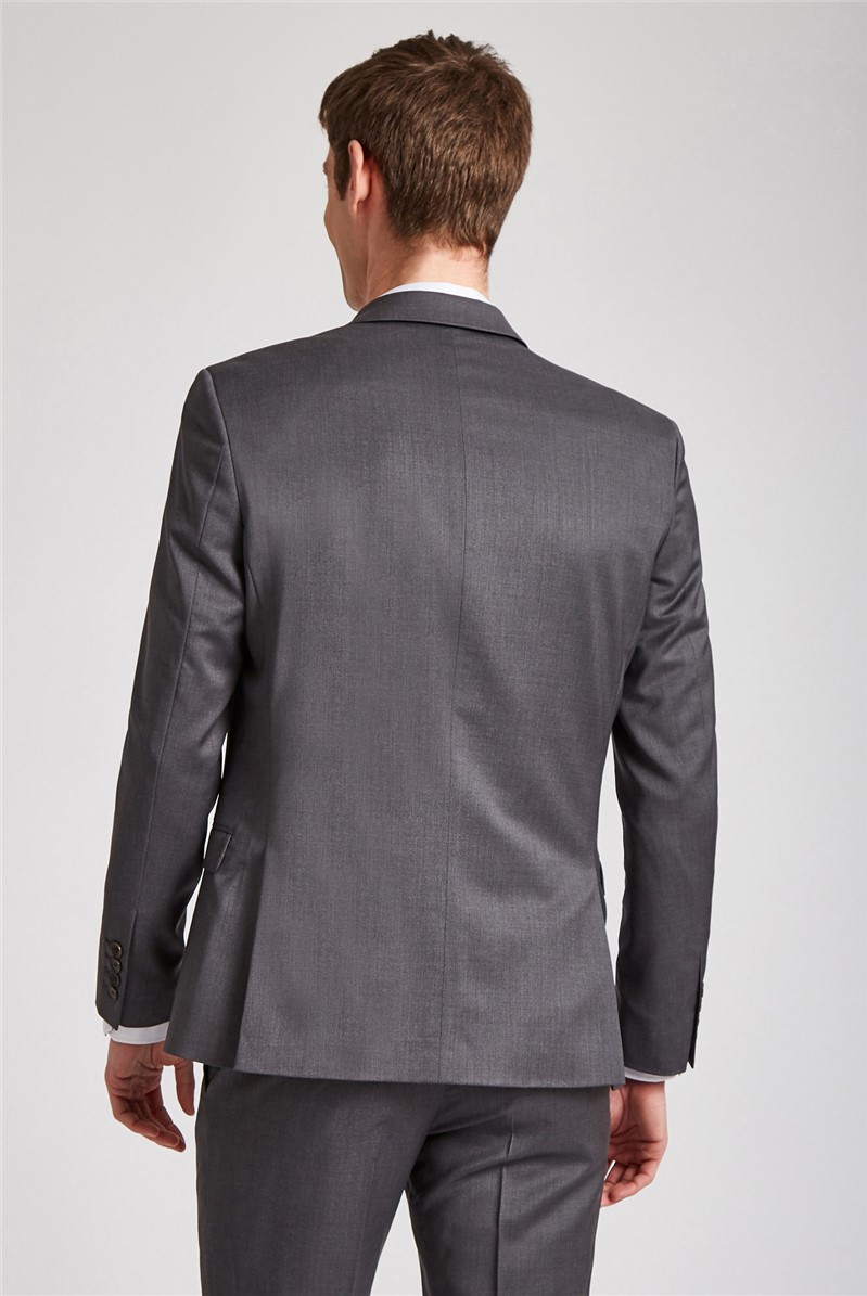  Slim Fit Charcoal Suit Jacket