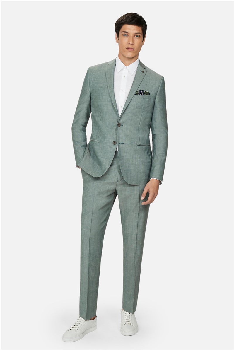 Mint green suit on sale jacket