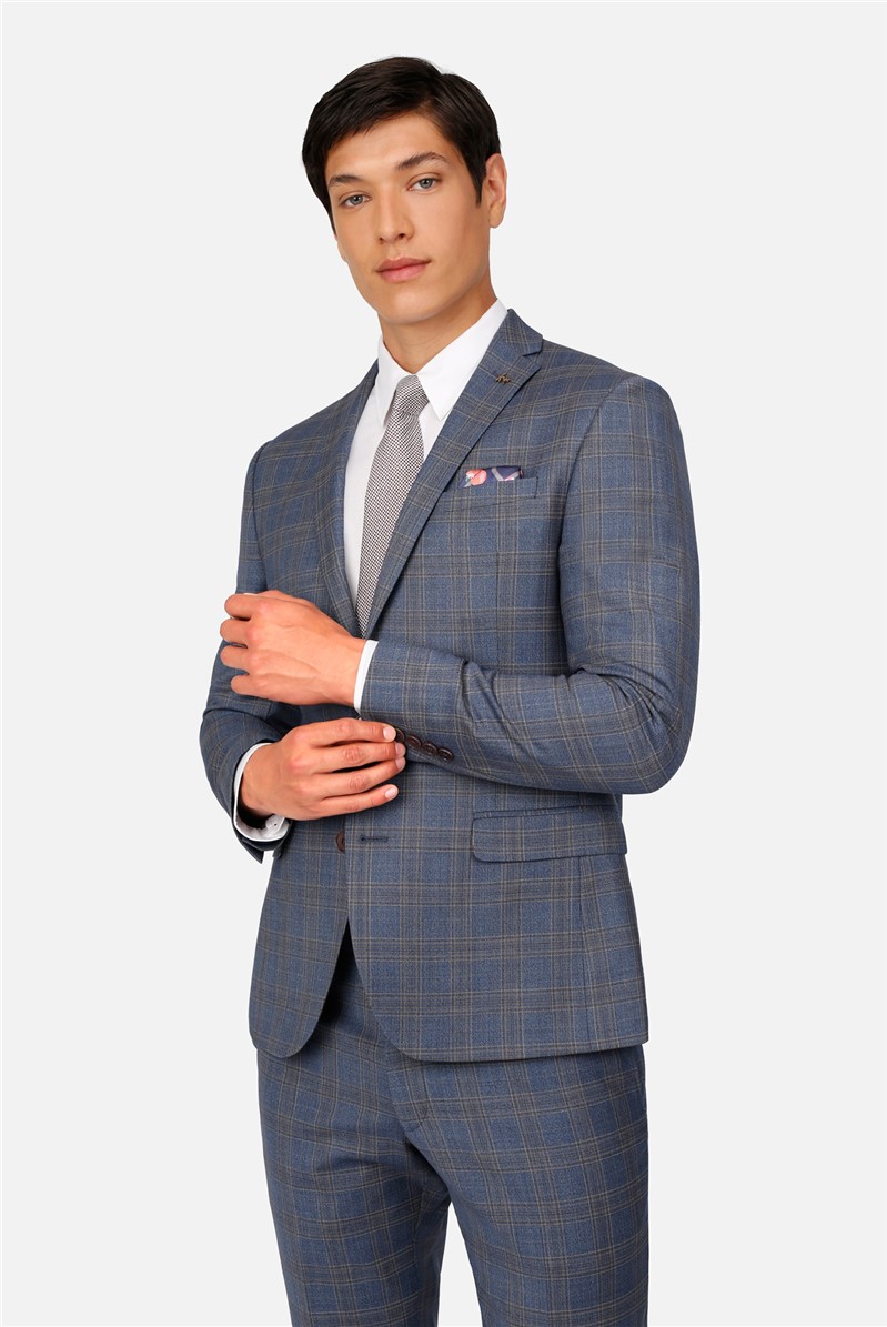 Tan skinny outlet suit