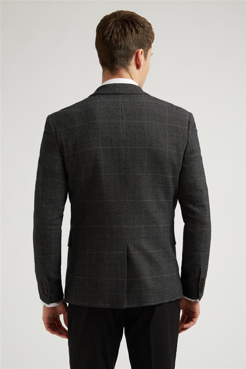 Ted Baker Mono Boucle Check Slim Fit Jacket