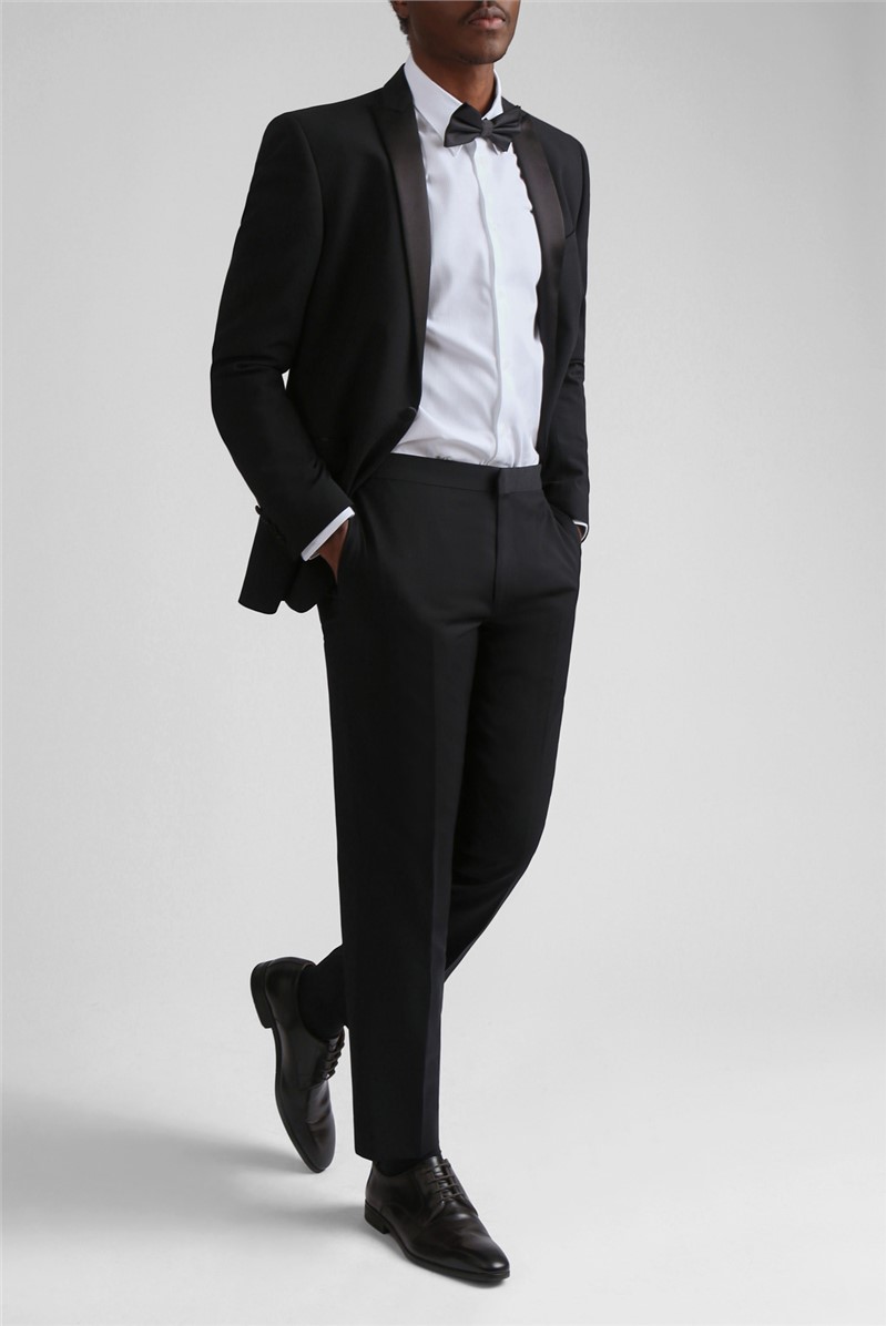  Black Tuxedo Slim Trousers