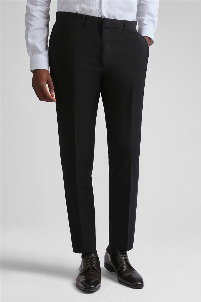  Black Tuxedo Slim Trousers