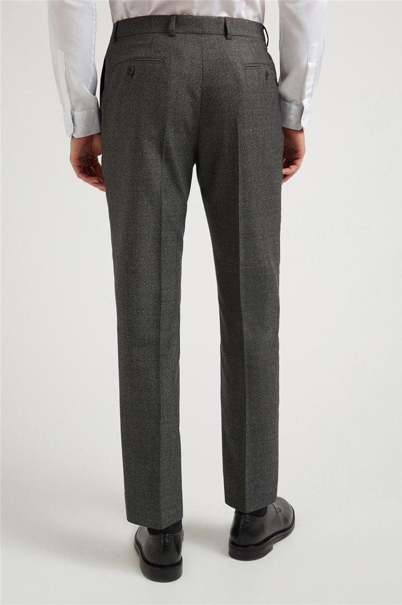  Charcoal Scratch Slim Fit Trousers