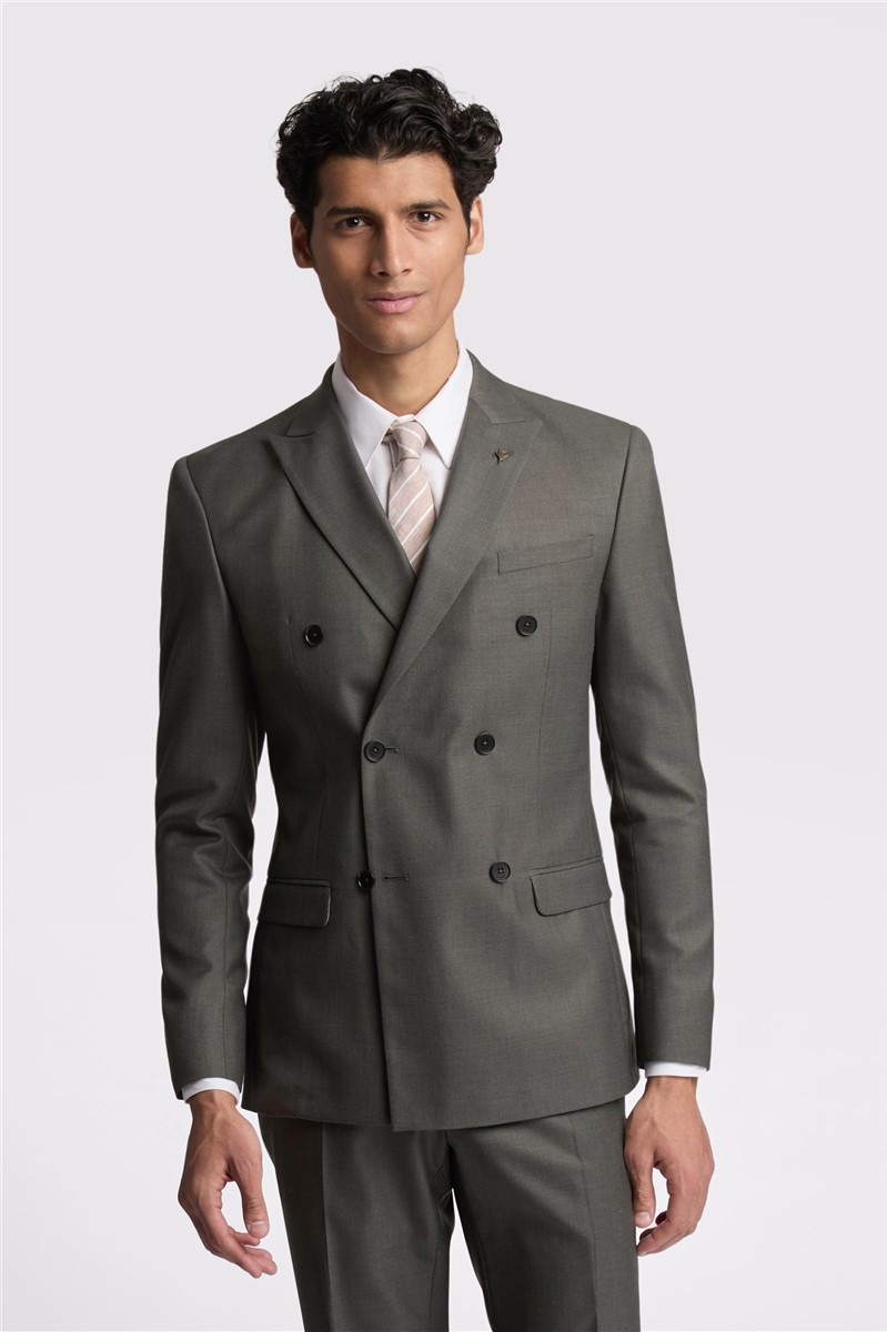  Slim Fit Piper Khaki Twill Trouser