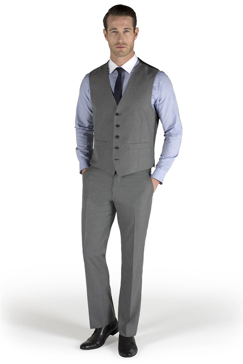  Grey Suit Waistcoat