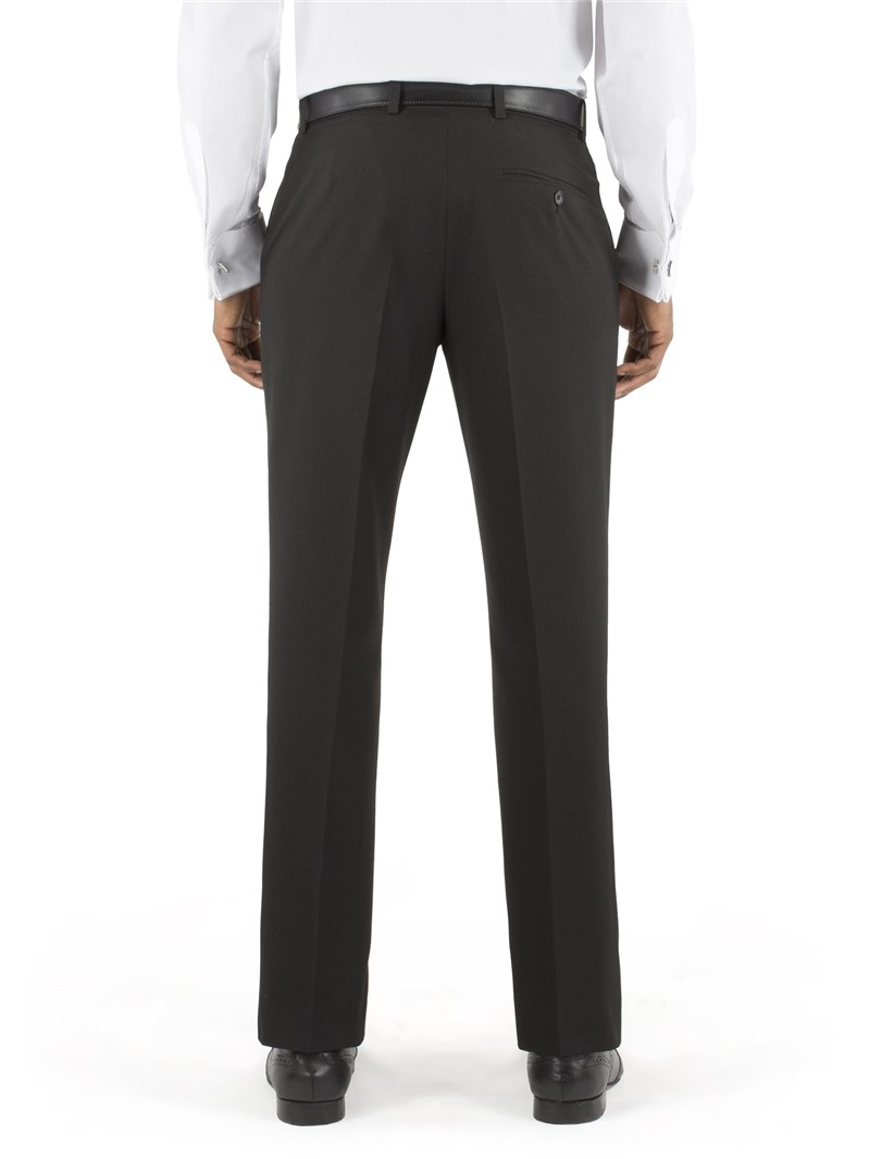  Plain Black Formal Trouser