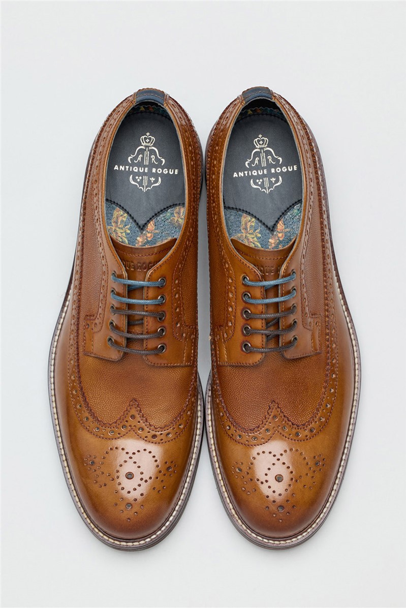  Arthur Tan Leather Brogues