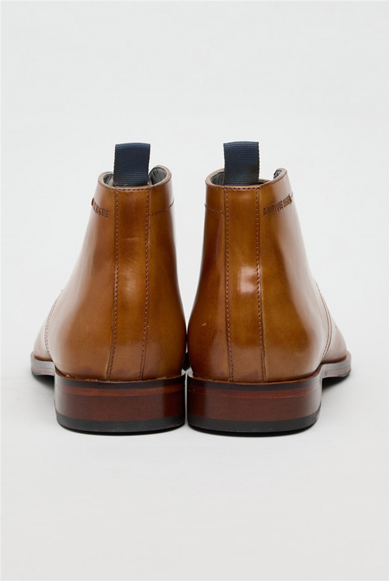  Charlie Chukka Tan Leather Boot