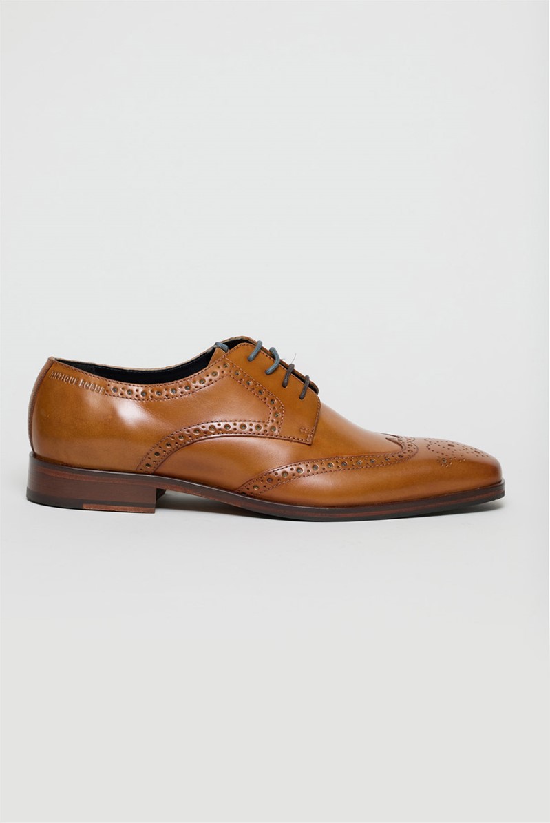  Luca Tan Leather Brogues