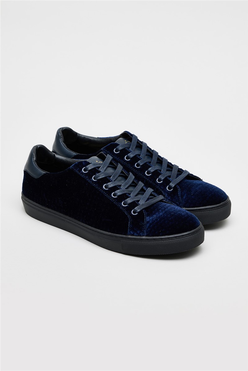  Navy Velvet Kimber Trainers