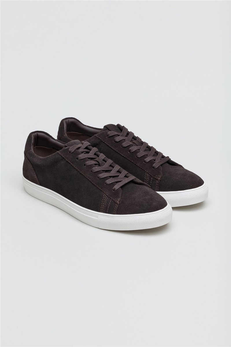  Gibbs Brown Suede Trainer