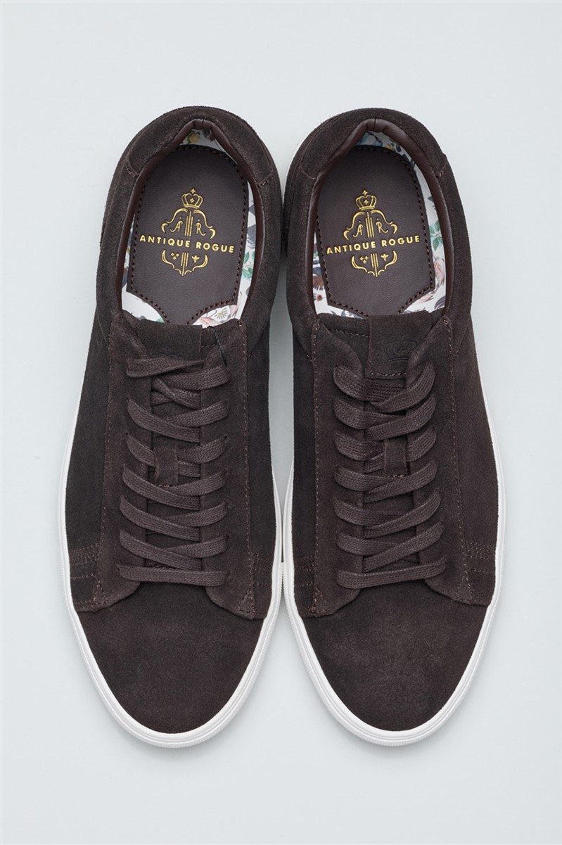  Gibbs Brown Suede Trainer