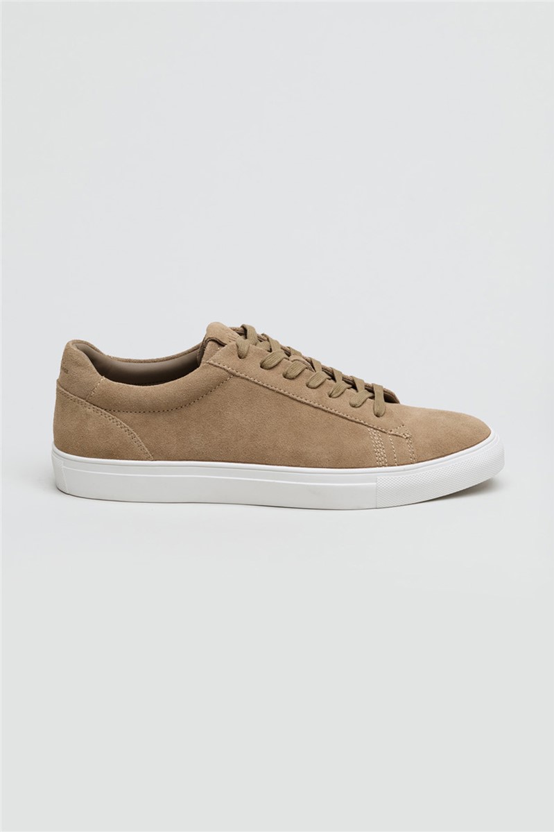  Gibbs Stone Suede Trainer