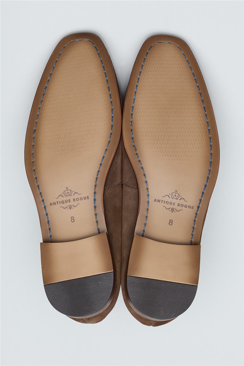  Chester Brown Suede Tassel Loafer