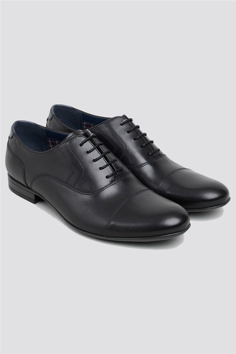  Black Benson Oxford Shoes