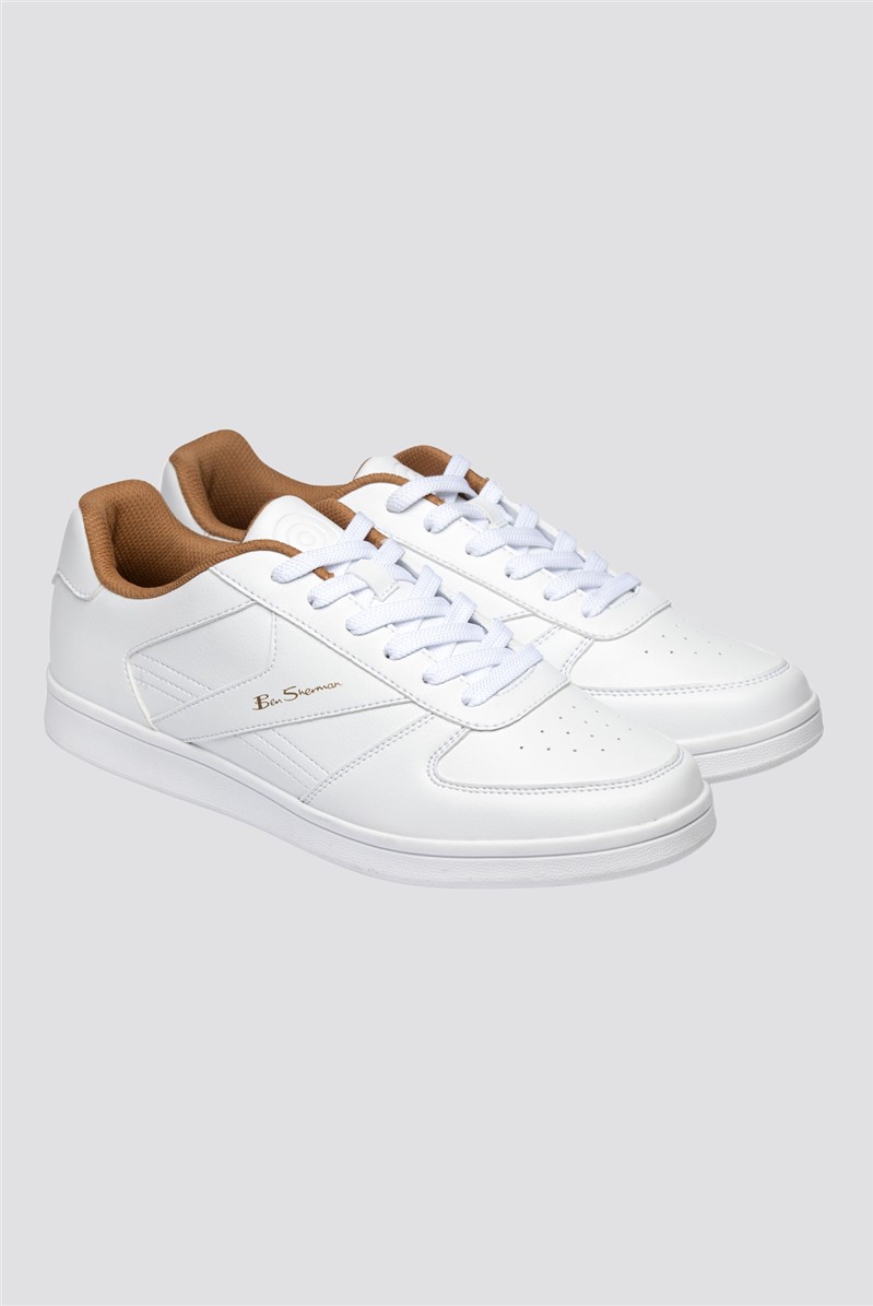 Ben sherman trainers store white