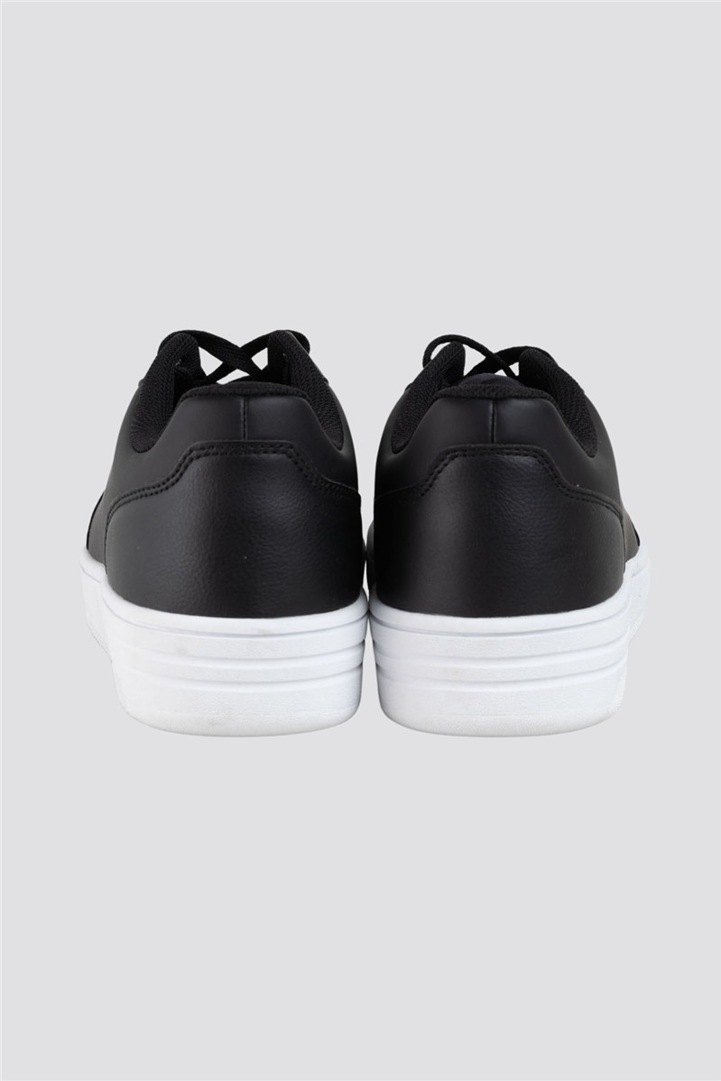 Ben Sherman Braxton Wide Fit Black Trainer