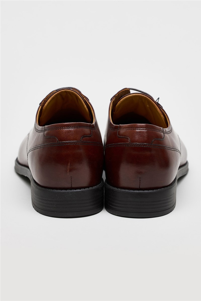  Farringdon Brown Leather Derby Shoe