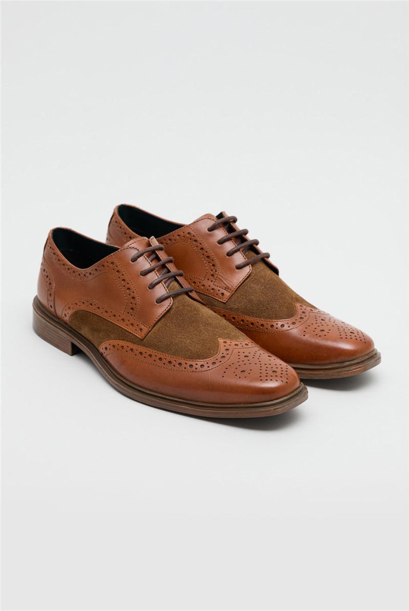  Tan Leather Dale Brogues